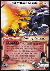 Red Voltage Missle - 115 - Unlimited Edition - Flat Foil
